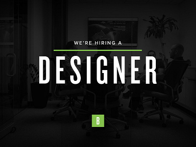 We're hiring a designer designer hiring oklahoma