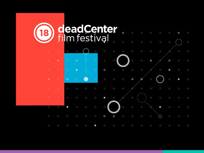 deadCenter Film Festival branding deadcenter film festival