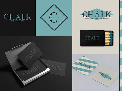 Chalk Restaurant Concept branding chalk logo okc restaurant