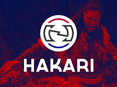 Hakari branding logo maori