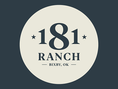 181 coaster 181 ranch branding coaster logo sticker mule