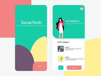 Social Impact App app branding illustration social impact uiux uidesign figmadesign