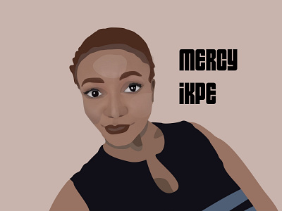 Mercy Ikpe design flat illustration minimal typography vector