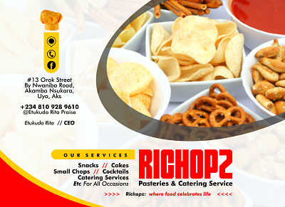 Product Ad for Richopz branding design