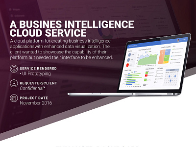 A Business Intelligence Cloud Service
