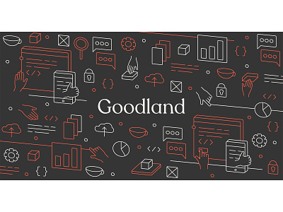 Goodland illustration clean design illustration lineart linework minimal recruitment talent technology vector web