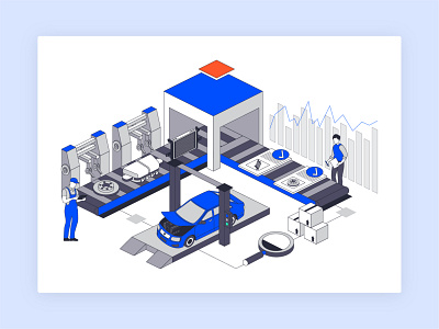 TecAlliance TecDoc - Catalogue aftermarket analytics automotive branding car clean data database design illustration isometric linework parts rebranding spare vector web