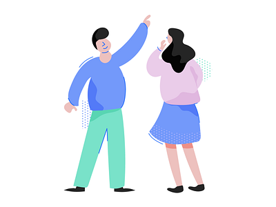 Character exploration 2 action character clean design illustration pastel people people illustration vector