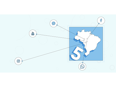 The Top 5 Recruitment Channels in Brazil 2020 2020 banner blog header blog post channels clean design illustration marketing minimal recruitment vector web