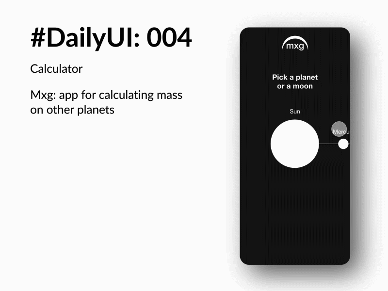 Daily UI 004 animation app calculator calculator ui dailyui design minimalism ui