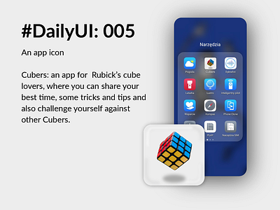 Daily UI 005 app appicon dailyui design ui ux