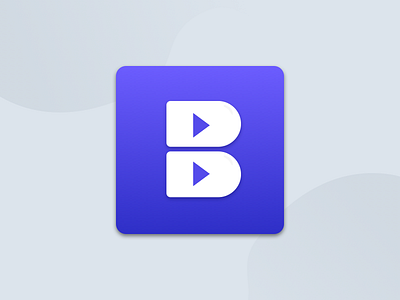 Daily UI – No. 5: App Icon [Rebound] app icon binging daily ui icon ios iphone streaming tv typography video