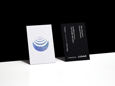 Lunar | Nugno branding business card design design editorial logo lunar minimal typography ui