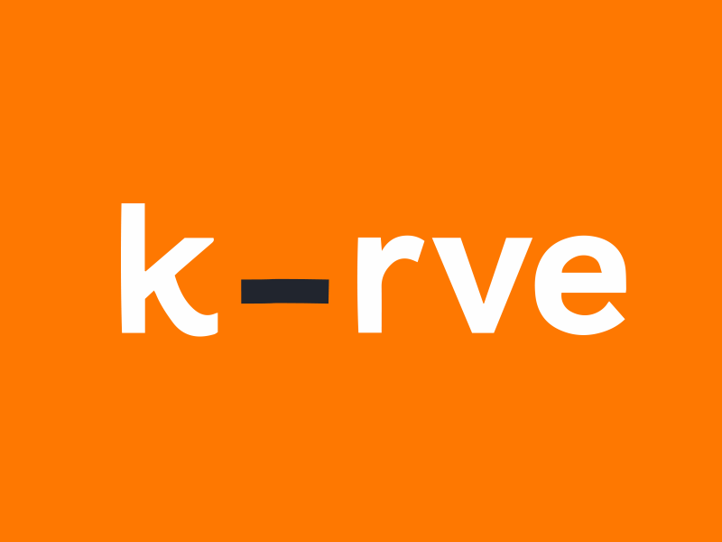 Kurve animation branding design logo vector