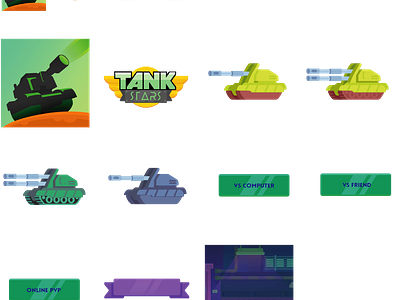 New tank practice game kit for Tank Stars