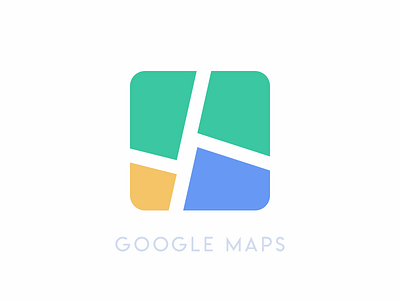 Google Maps logo concept design digital art flat google google maps google product icon illustration logo logo design logo design concept maps minimalist simple vector