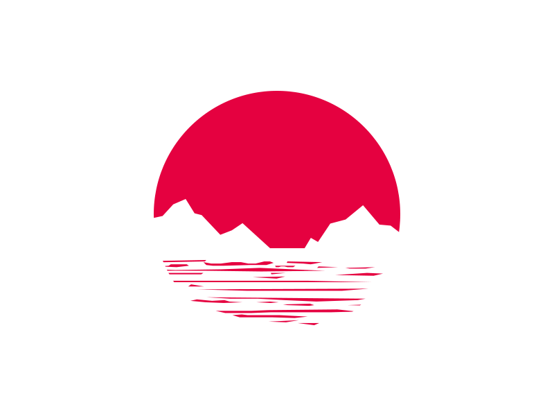 Land of the rising sun by EJ Demerre on Dribbble