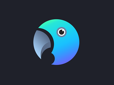 Parrot icon (dark) | Weekly Warm-ups