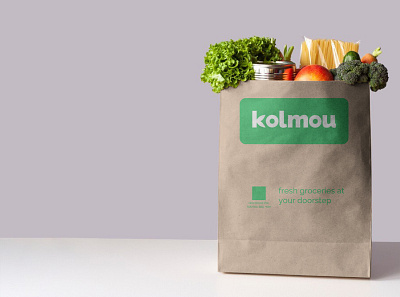 Kolmou Brand Identity Design grocery ecommerce