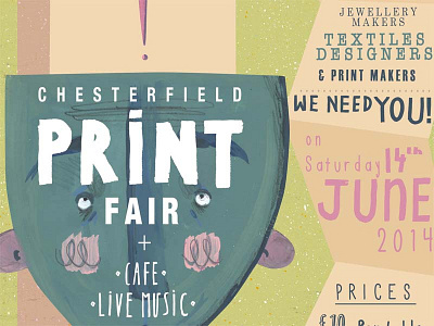 Chesterfield Print Fair chesterfield head june poster print print fair