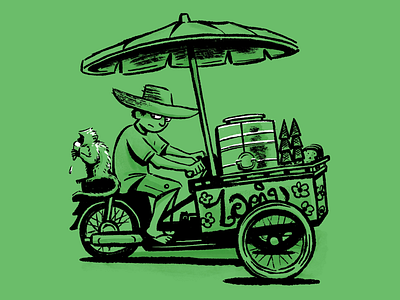 Ice cream cart