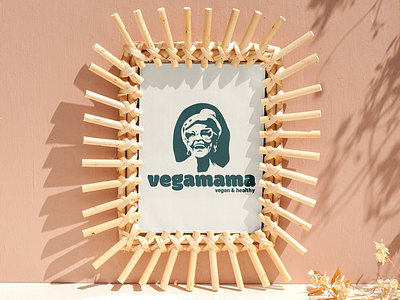 Vegamama restaurant logo brand branding company dairy free design food gluten free graphic design graphicdesign healthy illustration logo logodesign restaurant slovakia vector vegan vegetarian