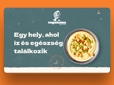 Vegamama restaurant webdesign