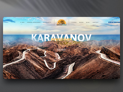 Karavanworld webdesign company design graphicdesign sketchapp slovakia ui ux web website