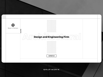 Ravasz & Partners webdesign architectural architecture black and white blackandwhite clear company design graphicdesign minimal minimalism slovakia ui ux web website