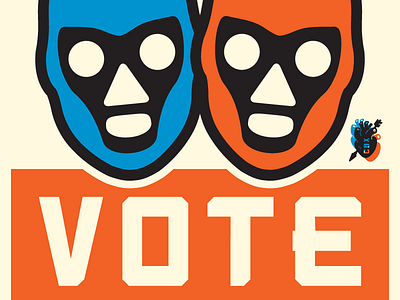 Vote 2014 art design graphic graphic art illustration poster type typography