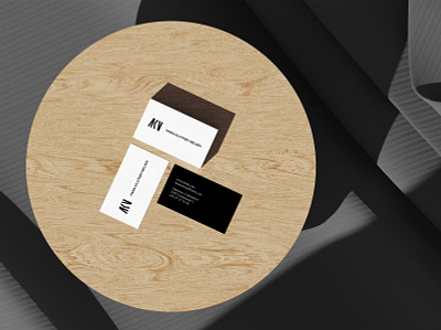 MKN Business Card Design art brand branding branding and identity bussines card creative design logo minimalism typography visual identity
