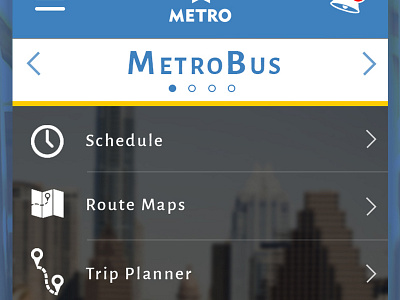 Capital Metro Mobile Redesign