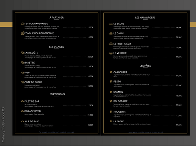 Food 03 design food menu print