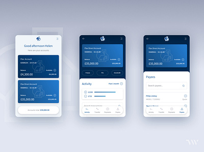 Nationwide Concept app banking banking app design fintech app mobile app product product design ui ux visual design
