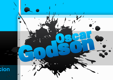 My Current Oscar Godson Logo css html jquery logo website