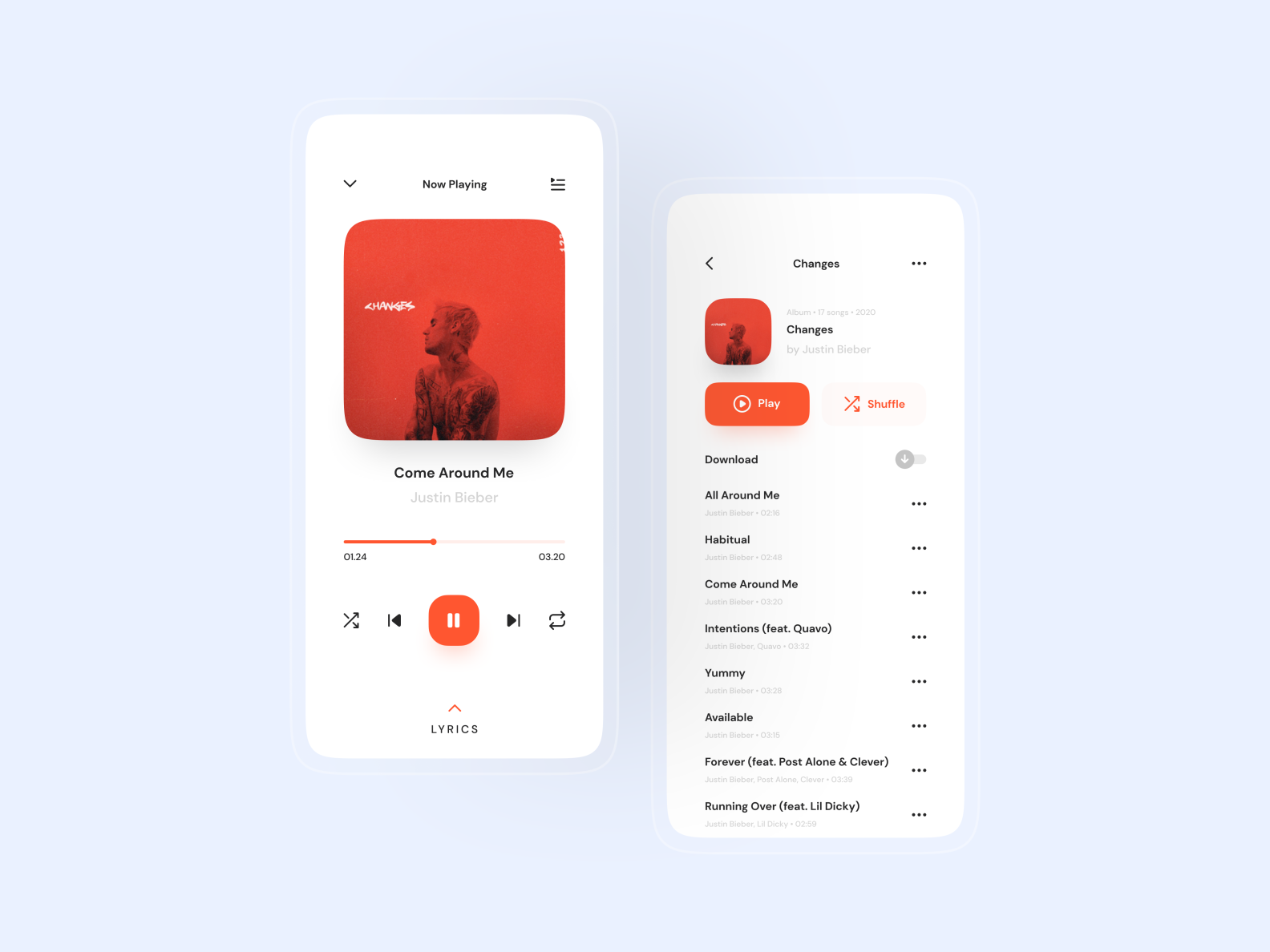 Streaming Music App by Muhammad Farhan Fauzan on Dribbble