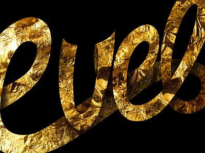 Paint that joint gold! dark e gold horns logo script
