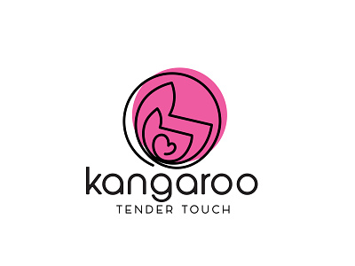 Kangaroo athens branding design graphic design logo ui