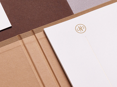 Needle & Stitch. Atelier. brand branding business cards identity letterhead logo logotype luxury minimal minimalism