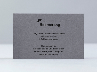 Boomerang. Car rental startup.