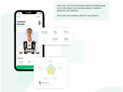 Football App Designs Themes Templates And Downloadable Graphic