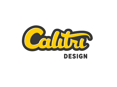 Calitri Design Logo logo script logo