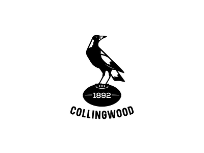 Collingwood FC Concept afl australia australian ball bird branding club collingwood design football logo magpie magpies melbourne sport tottenham