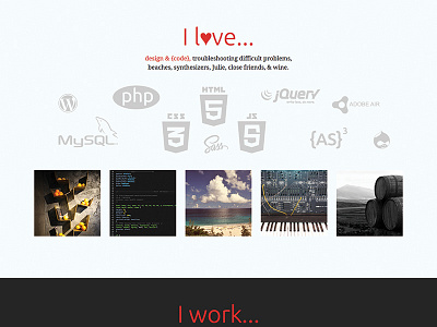 Portfolio page design graphic landing portfolio ui ux web website