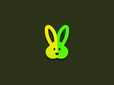 Rabbit branding logo ui