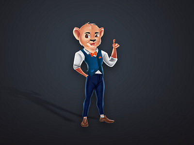 Cool Sher khan - Character Design art art character cartoon cartoon character cartooning character character art character design character design in photoshop characterdesign characters digital art mascot saurabh singh rajput sketch