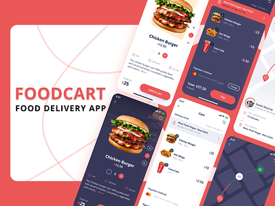 Food Delivery Application application design figma food application illustraion latest design mobile application product design ui ux ux