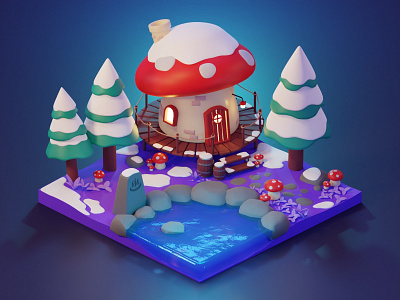 Mushroom House