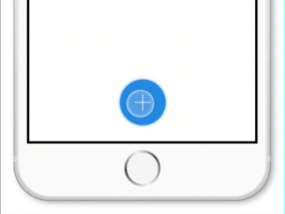 Wunderlist - Quick Add Interaction principle screen app mobile ui ux button gif animation interaction wunderlist