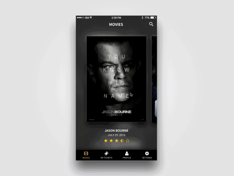 Movie App Prototype